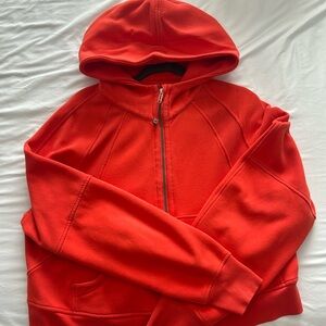LULULEMON SCUBA OVERSIZED HALF ZIP HOODIE DISCONTINUED COLOR
